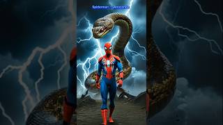 Spiderman +  Anaconda Hybrid Ai fusion | The unreal and incredible Ai fusion #aifusion #spiderman
