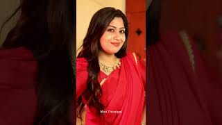 💃💖Muthazhagu Serial Actress Shobanaa  Otha Ruba Tharen Dance Reel | #trending #SerialActress #shorts