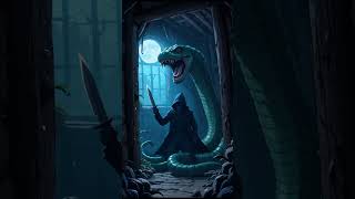 The Girl & The Grateful Snake (Urdu/English)