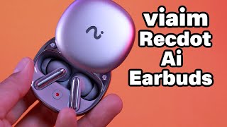 viaim Recdot: Premium Earbuds w/ AI Built In for Conference, Live Transcription and More!