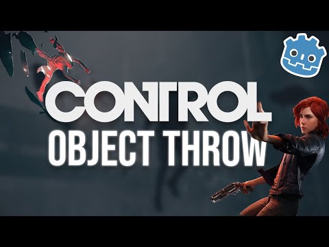 CONTROL object throw mechanic in Godot