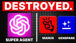 ChatGPT AI Super Agent DESTROYS Manus and Genspark?