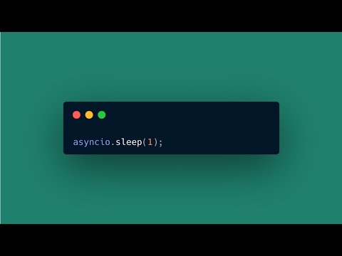 Python ASYNC AWAIT Usage in 10 Seconds! 👨‍💻 #shorts