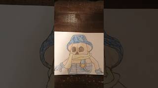 I DREW MYCELIUM MAN V1 FROM SECRET OF THE MIMIC!!! #fnaf #fnafart #fnafdrawing
