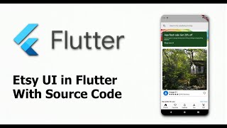 Etsy Home Page UI in Flutter - With source code