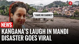 Kangana Ranaut's 'No Cabinet' Remark Sparks Outrage Amid Mandi Disaster | Himachal Flood