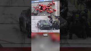 Formula 1 vs NASCAR Pit Stop.
