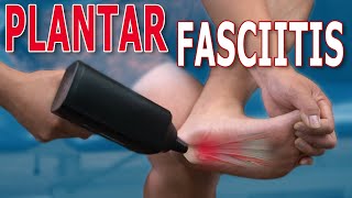 Relieve Plantar Fasciitis With A Massage Gun | Physical Therapist Explains How