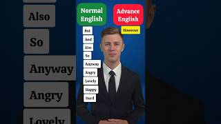 Normal vs Advance English #english #esl #learnenglish #esltips