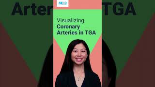 Visualizing Coronary Arteries in TGA #Shorts #pediatrics #ultrasound #echocardiography