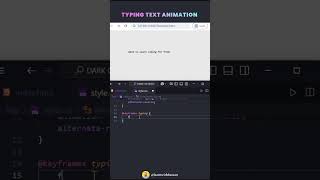 how to create a smooth typing text animation | Smooth Text Animations Tutorial | CodeMinds