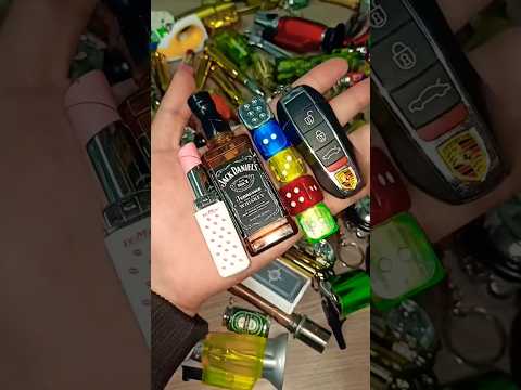 The last lighter is so cool #asmr #lighter #collection #shorts #satisfying