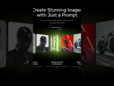 Dark Hero section component with slideshow for Framer using the Frameblox UI Kit and Plugin.