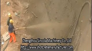 High Floor Mortar Pump Concrete Pump Spraying Machine SBS-8