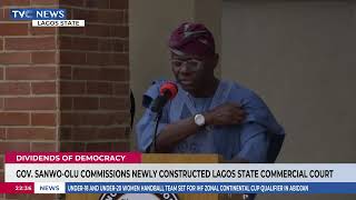 Gov Sanwo-Olu Commissions Newly Constructed Lagos State Commercial Court