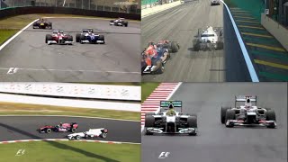 Kamui Kobayashi F1 overtakes & onboard (bonus clips) compilation