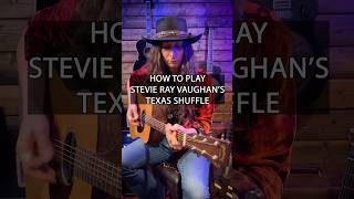 Secret to Stevie Ray Vaughan‘s rhythm guitar style 🎸⚡️￼ #guitarlesson #learnguitar #shorts
