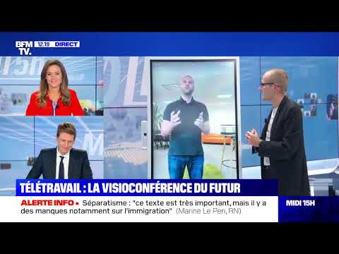 DEMO - La Vitre - Le Télétravail du Futur - BFM (Nov 2020)
