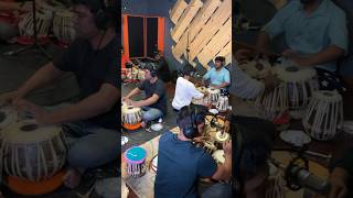 😃🔥10 Tabla’s Recording session 🎧 @linusmadiri anna Music 🥰 📍RHYTHM ONLINE STUDIO HYDRABAD