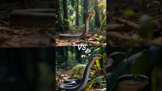 King Cobra vs Black Mamba – Battle of the Deadliest!