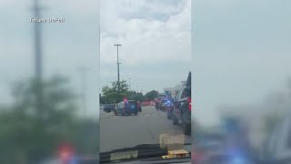 A man accused of stabbing 11 people at a Walmart is in Michigan authorities' custody