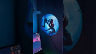 Don’t blink… the ending is INSANE 😳 #3d #hologram #led #ledlights #shorts
