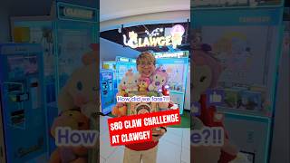 😱🚨$80 Claw Machine CHALLENGE at NEW ClawGey Arcade in Singapore! #sanrio #clawmachine #arcade #cute