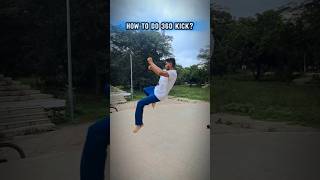 Last one is important 🔥 | How to do 360 kick | tutorial #shorts #tutorial #kick #youtube