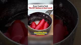 From Trash to Tech—This DIY Battery Is Next Level! #DIYBattery