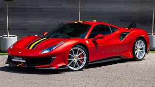 2019 Ferrari 488 Pista - Rosso Fuoco - Walkaround + Engine & Exhaust Sound