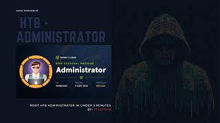 Root HTB Administrator in Under 5 Minutes | Visual PrivEsc Chain