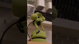 Feeling dizzy in robot VR #3dprinting #robotics #animatronics