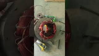 washing machine motor Rewinding#part 1 #parts of single phase motor#electrical