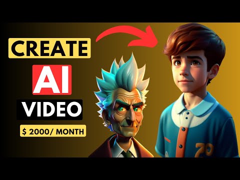 How to Create Stunning AI Animated Videos | Create Animated Videos from Text | Earn Online!
