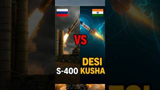 S-400 vs Project Kusha 🔥 India’s Desi Air Defence Revolution Begins! 🇮🇳 #s400 #projectkusha #shorts
