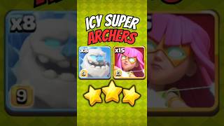 Ice Golem + Super Archer Spam! 😈