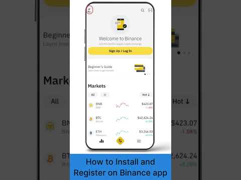 Guide To Install And Register Binance Application