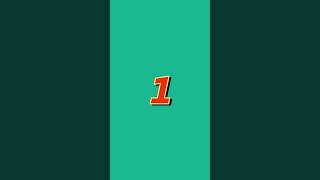 1 Second Countdown Timer ⏰ | Bright green screen and huge numbers  #countdowntimer