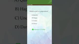 ✅ Find the Preposition – Easy or Tricky? #english #englishgrammar