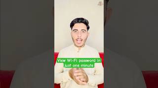 Wifi Password Kaise Pata Kare || How to See Connected WiFi Password & QR Code #shorts