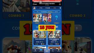 Hamster Kombat Game Dev Daily Combo | 15 Jun Hamster Kombat Daily Combo | Hamster Daily Combo