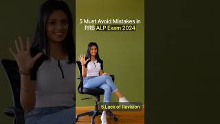 5 Must Avoid Mistakes❌ in RRB ALP Exam 2024🚉#RrbAlp2024 #AlpExam2024 #AlpExamImportantTips