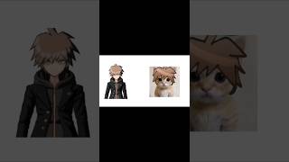 dnanganronpa characters as silly cats #anime #animeart #silly #sillycat #sillycats #danganronpa