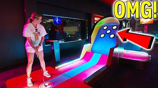 We Played INSANE High-Tech Mini Golf and You Won't Believe What Happened!