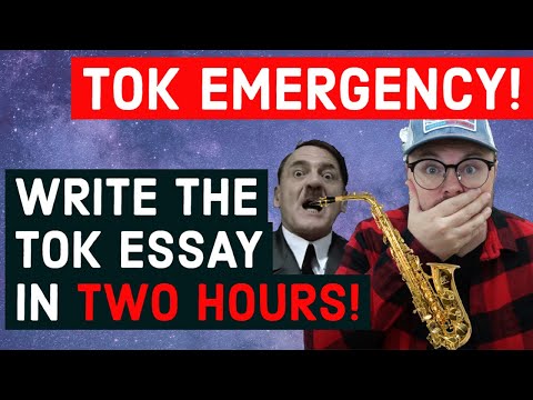 TOK Essay in TWO Hours! Theory of Knowledge [EMERGENCY] Essay Outline & Sample! | Get an A in TOK