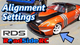 Use These Settings!!  (My Redcat RDS Alignment)