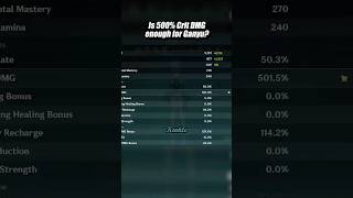 501.5% CRIT DMG GANYU SHOWCASE #genshinimpact #hoyocreators #xilonen #ganyu