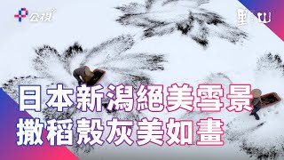 日本新潟絕美雪景，撒灰潑墨如畫★《新．映像詩 里山》新潟：與雪共生★公視+熱映中