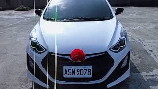 【新車交車】現代汽車2017 HYUNDAI Elantra EX1.8 悍動時尚黑潮勁裝客製化