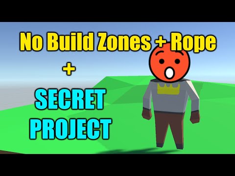 No-Build Zones Complete, Rope and a Secret Project! | Unity 3D Devlog